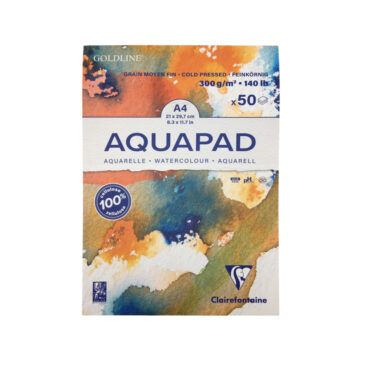 CLAIREFONTAINE Goldline Aquapad Aquarellblock