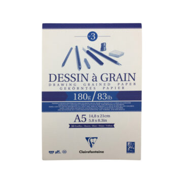 Clairefontaine 96626C Zeichenblock, 30 Blatt, 180 g