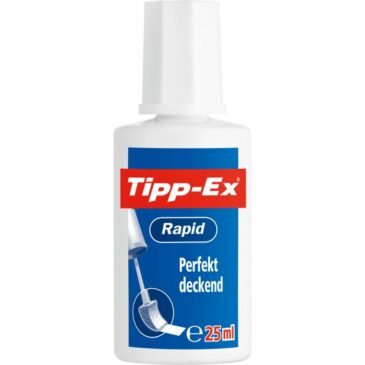 KORREKTURFLUID TIPP-EX® RAPID, FLASCHE À 25 ML, WEIS