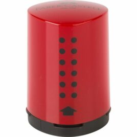 EINFACHSPITZDOSE GRIP 2001 MINI ROT \ BLAU
