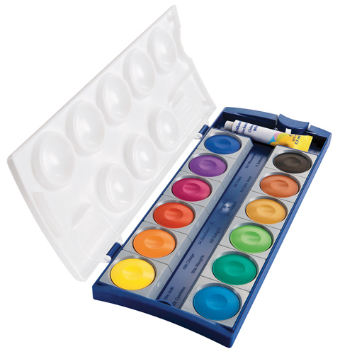 Pelikan Farbkasten K12® inkl. Deckweiß, 12 Farben (Einzelabbildung)