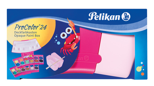 Pelikan Farbkasten Procolor®, Pink, 24 Farben