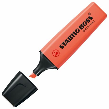 TEXTMARKER STABILO® BOSS® ORIGINAL PASTEL, KORALLROT