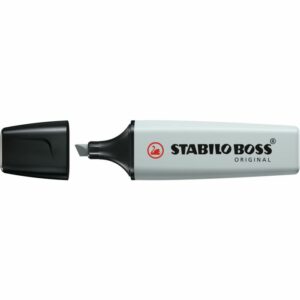 TEXTMARKER STABILO® BOSS® ORIGINAL PASTEL, SEIDENGRAU