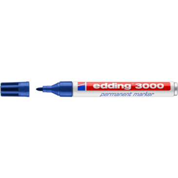 EDDING 3000 PERMANENTMARKER BLAU