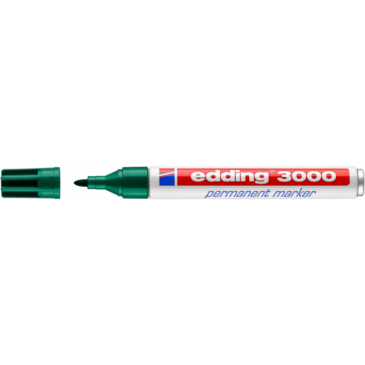 EDDING 3000 PERMANENTMARKER GRÜN