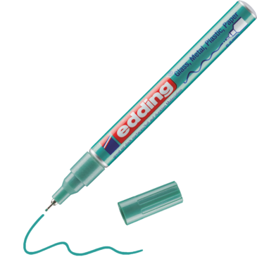 edding-780 grün-metallic