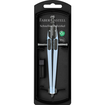 Schnellverstellzirkel Grip, sky blue