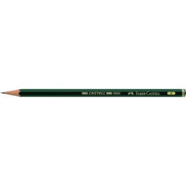 Castell 9000 Bleistift,HB,H,2H,3H,4H,5H,6H,B,2B,3B,4B,5B,6B,7B,8B,F.